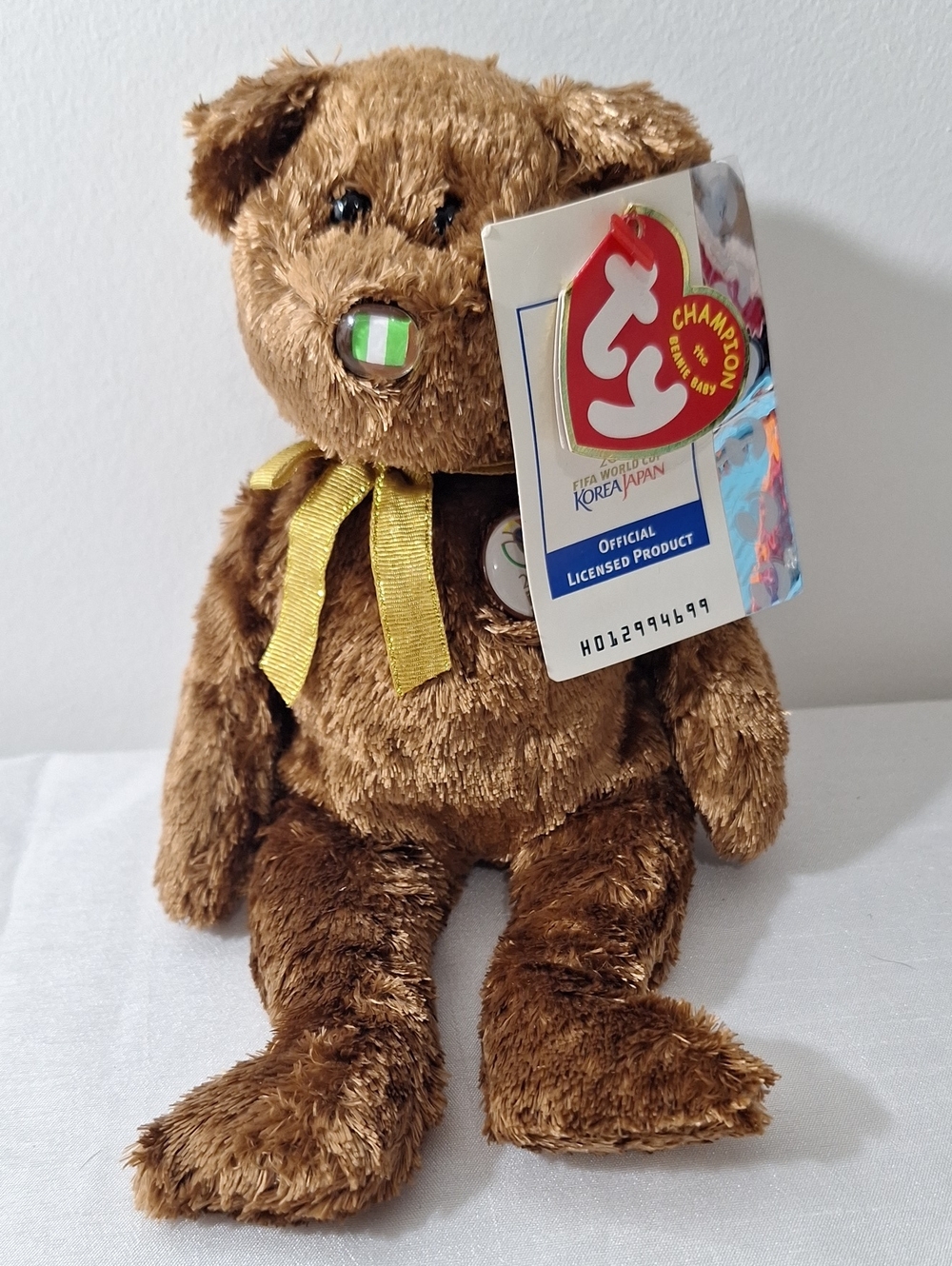 Nigeria TY Bear Beanie Babies